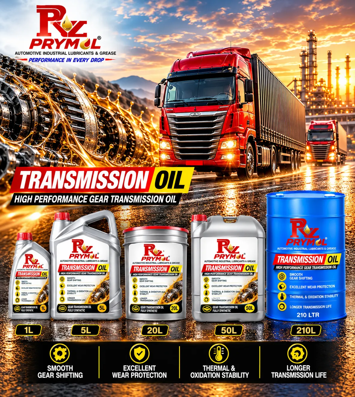 Prymol TQ transmission oil concentrate